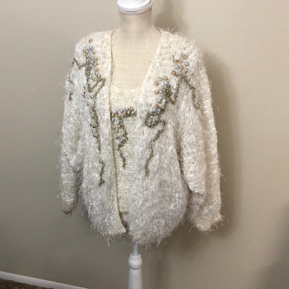 Two Piece Tank and Sweater Set